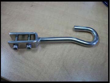 Hook for 29-1/8” Shackle