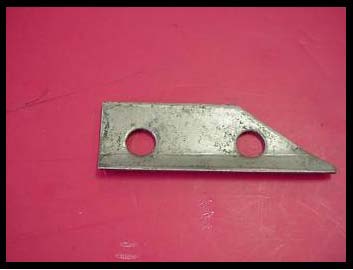 Leg Processor Skin Blade, Clamp (RH)